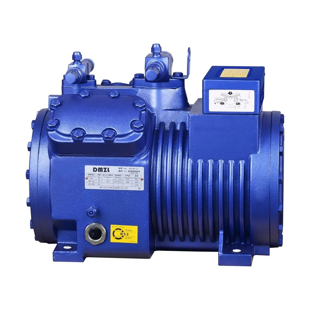 Small 4-Cyl RFC Cast Iron Compressor Маленький 4-цилиндровый чугунный компрессор RFC