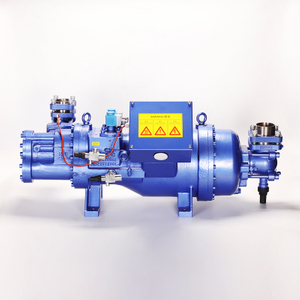 Полугерметичный винтовой двухступенчатый компрессор​