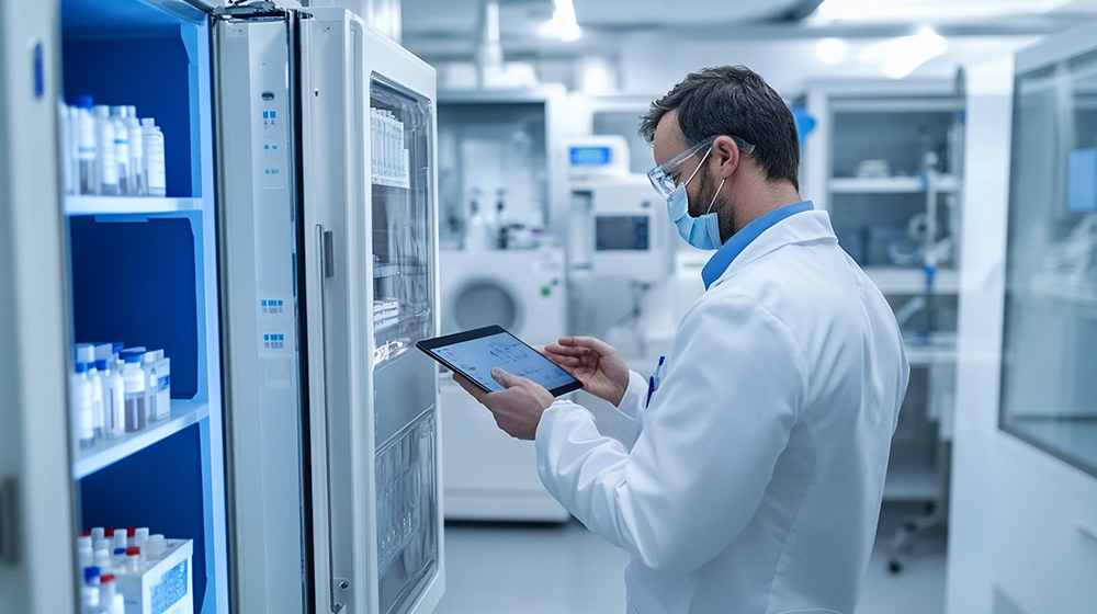 Медицинское холодильное оборудование с винтовым компрессором