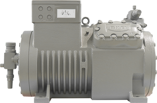 DMZL 4-цилиндровый полугерметичный компрессор 8-20 л.с.