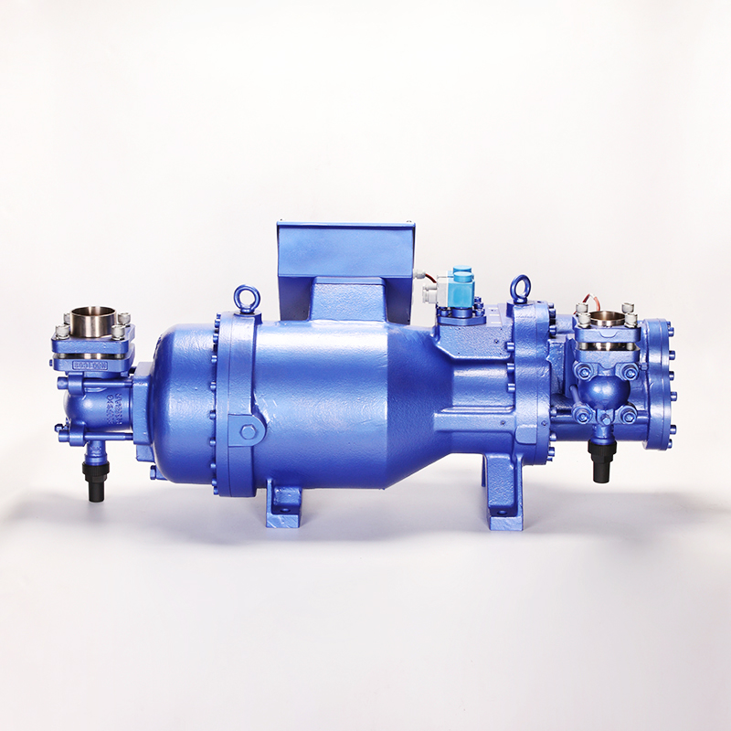 Полугерметичный винтовой двухступенчатый компрессор​