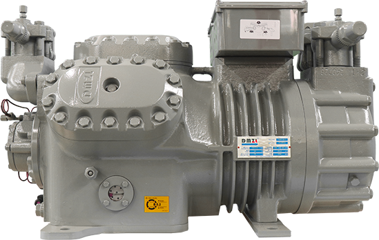 DMZL 4-цилиндровый полугерметичный поршневой компрессор 15-30 л.с.