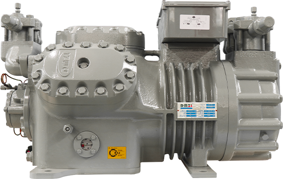 DMZL 6-цилиндровый полугерметичный поршневой компрессор мощностью 20-50 л.с.