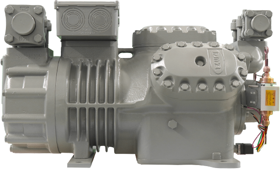 DMZL 6-цилиндровый полугерметичный поршневой компрессор мощностью 20-50 л.с.