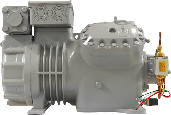 DMZL 4-цилиндровый полугерметичный поршневой компрессор 15-30 л.с.